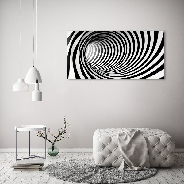 Canvas wall art 3D tunnel