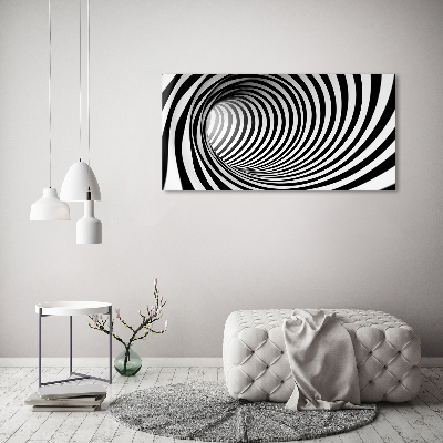 Canvas wall art 3D tunnel