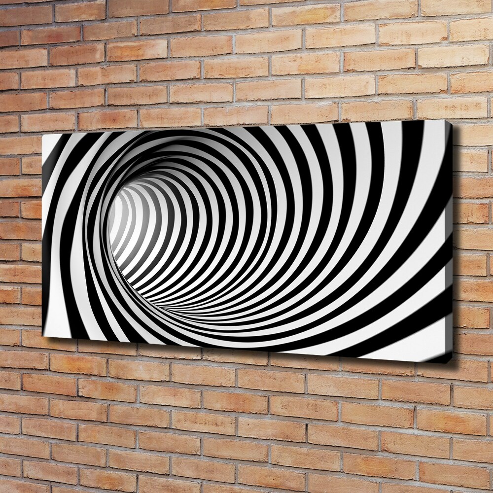 Canvas wall art 3D tunnel