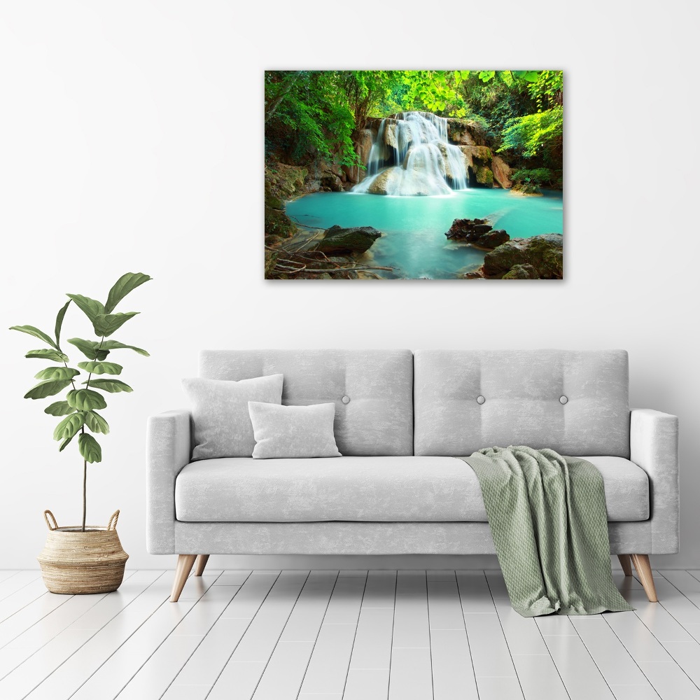 Canvas wall art Cascade