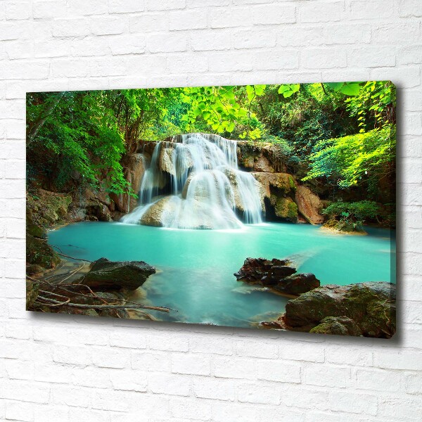 Canvas wall art Cascade