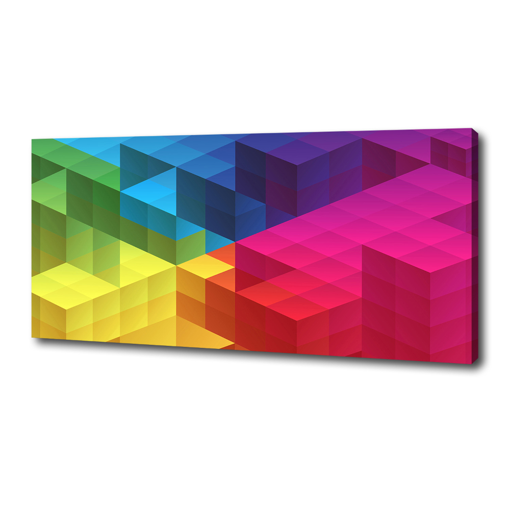 Canvas wall art Geometric background