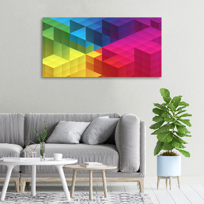 Canvas wall art Geometric background