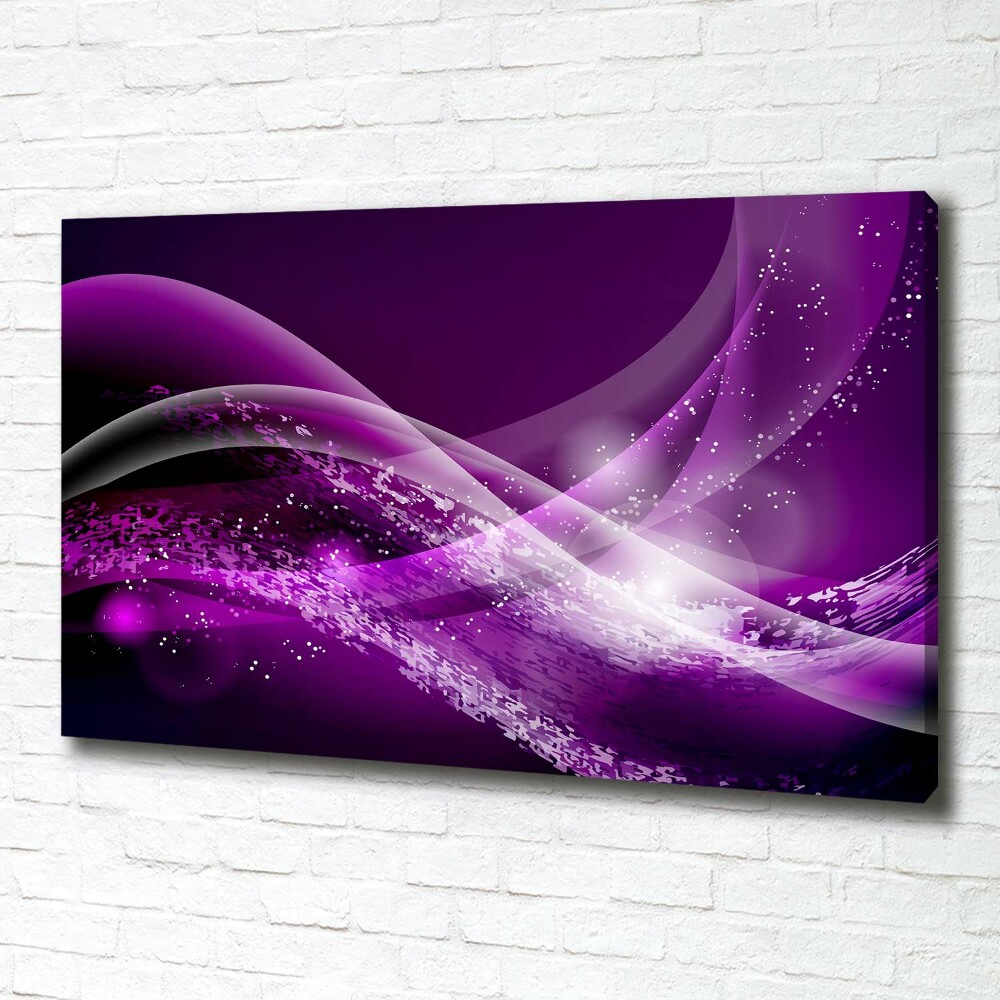 Canvas wall art Abstract wave