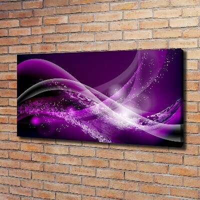 Canvas wall art Abstract wave