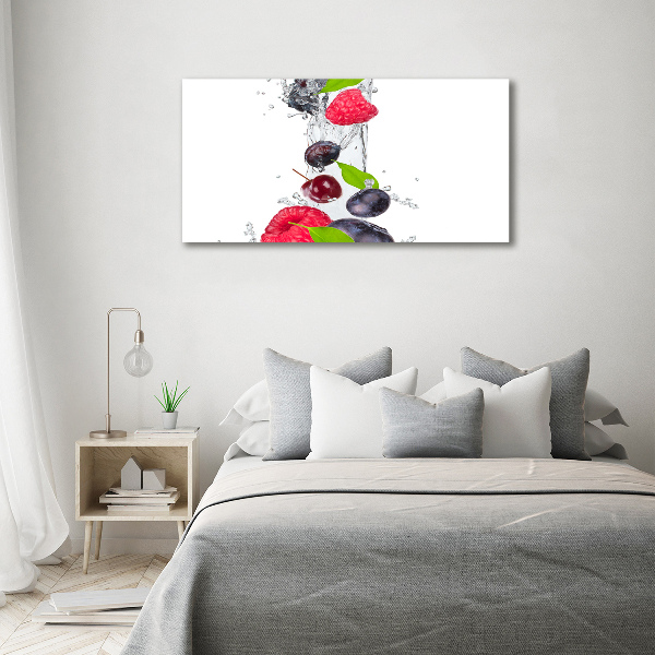 Canvas wall art Fruit and water