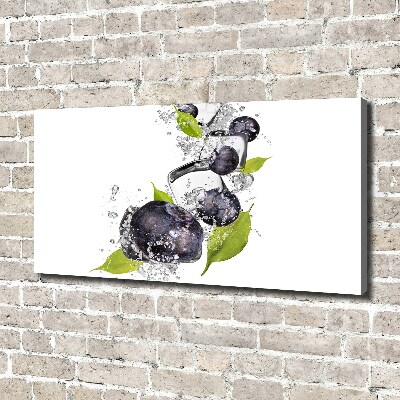 Canvas wall art Ice berries