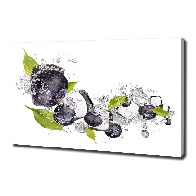 Canvas wall art Ice berries