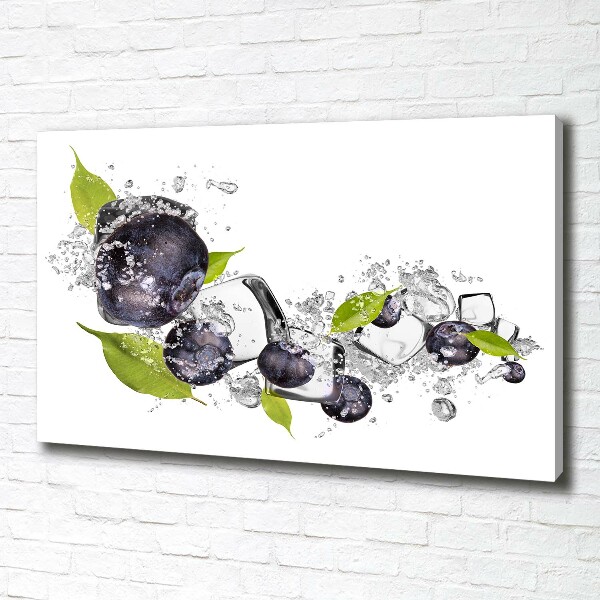 Canvas wall art Ice berries