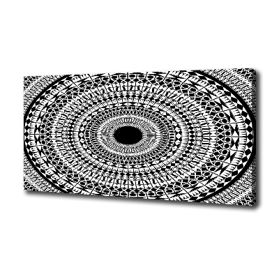 Canvas wall art Ornaments circle