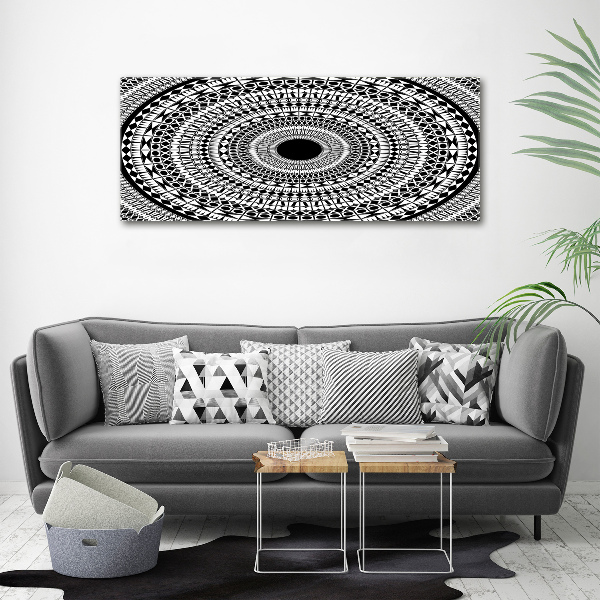 Canvas wall art Ornaments circle