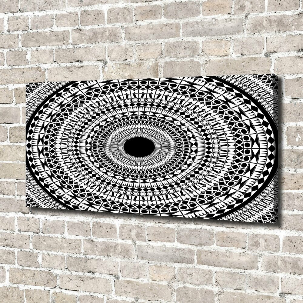 Canvas wall art Ornaments circle