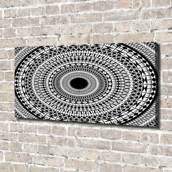 Canvas wall art Ornaments circle