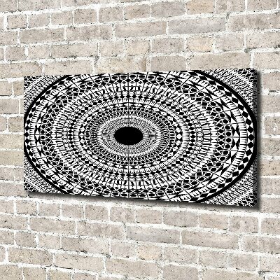 Canvas wall art Ornaments circle