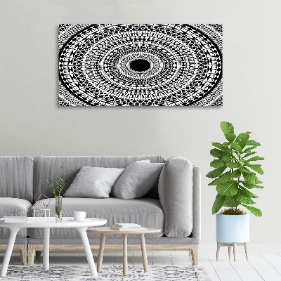 Canvas wall art Ornaments circle