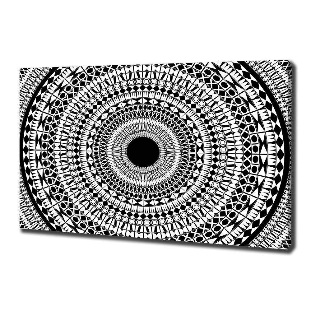 Canvas wall art Ornaments circle