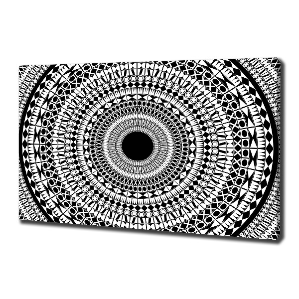 Canvas wall art Ornaments circle