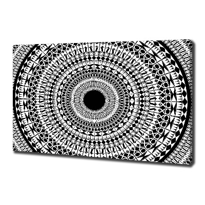 Canvas wall art Ornaments circle