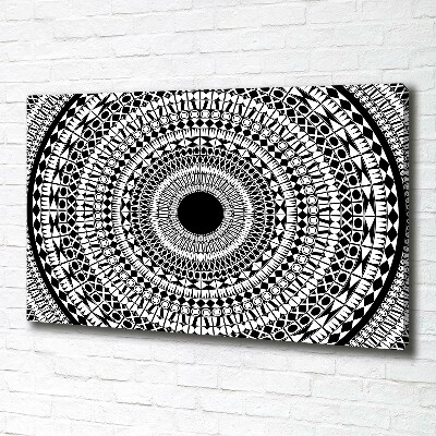 Canvas wall art Ornaments circle