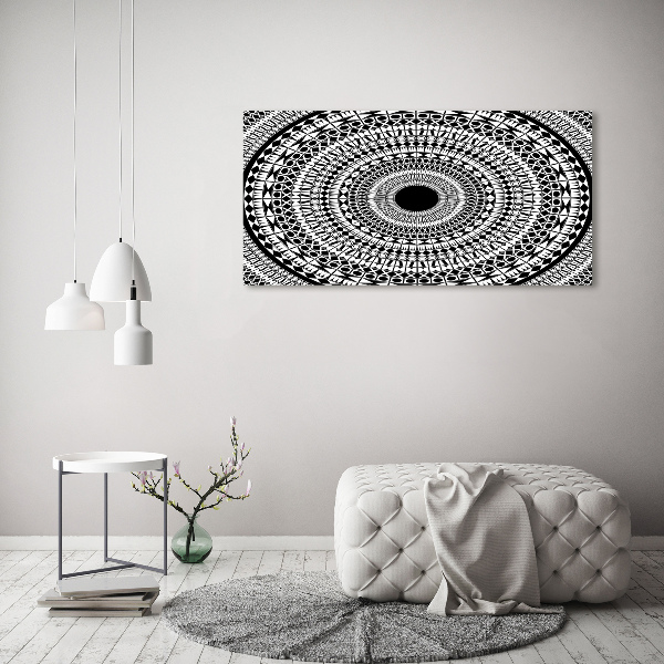 Canvas wall art Ornaments circle