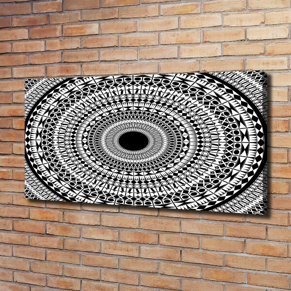 Canvas wall art Ornaments circle