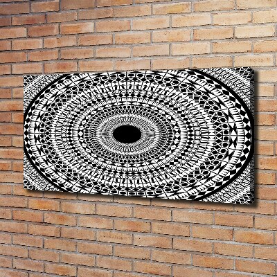 Canvas wall art Ornaments circle