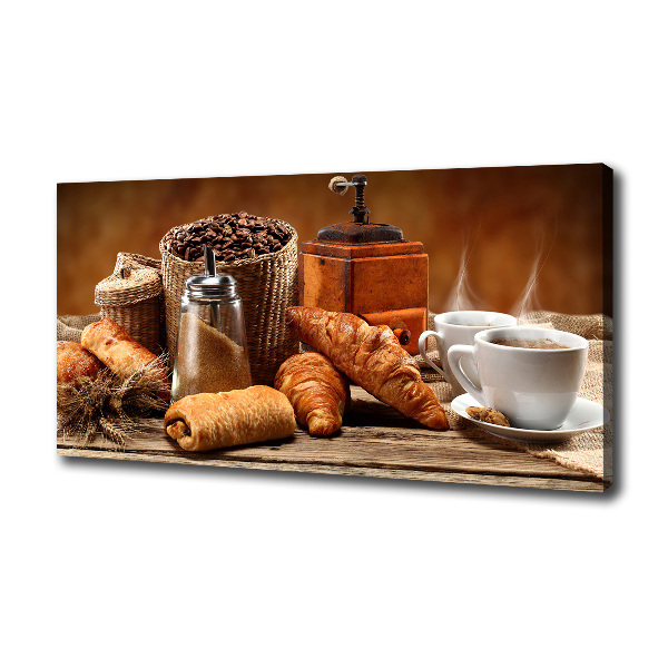 Canvas wall art Breakfast