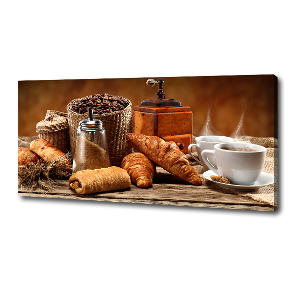 Canvas wall art Breakfast