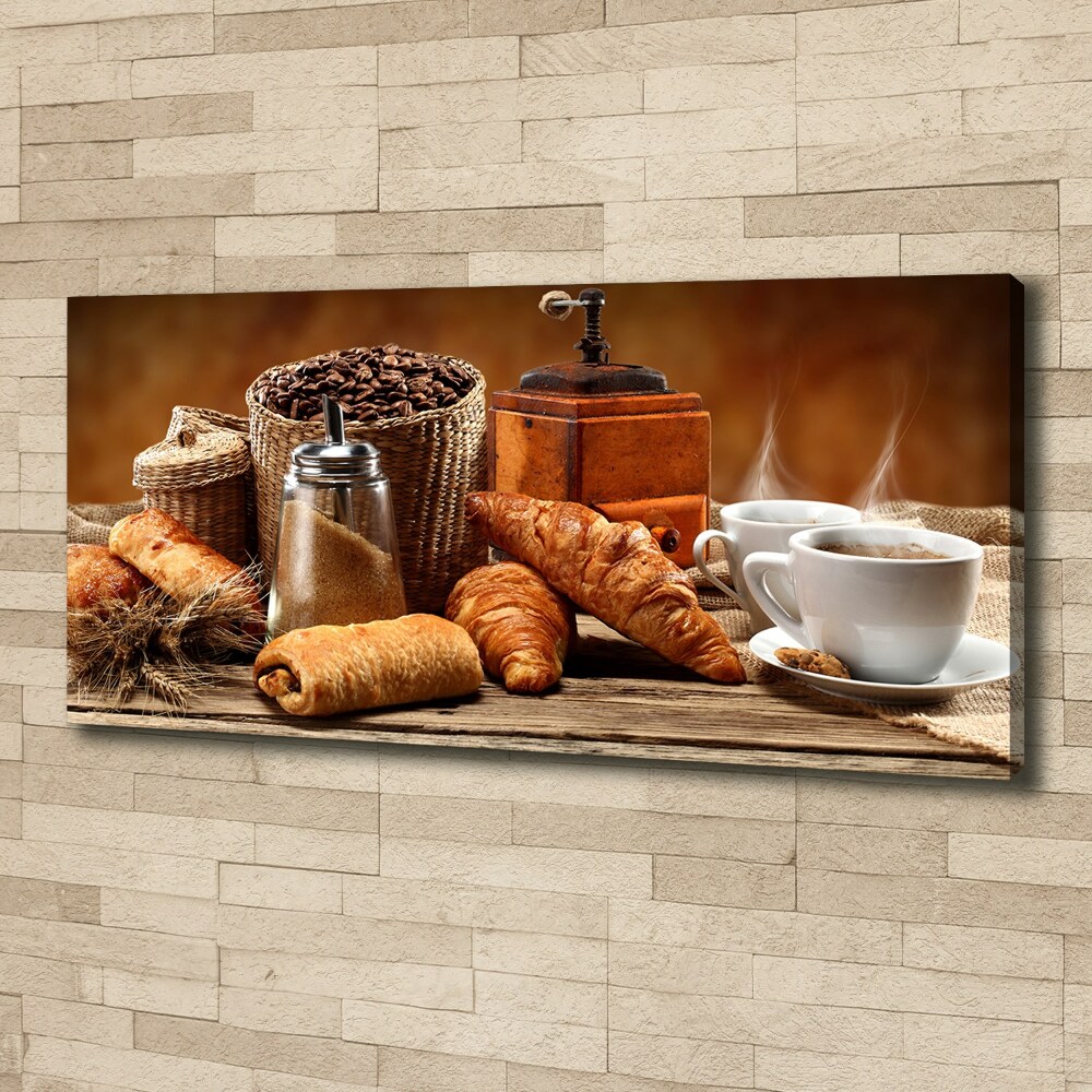 Canvas wall art Breakfast