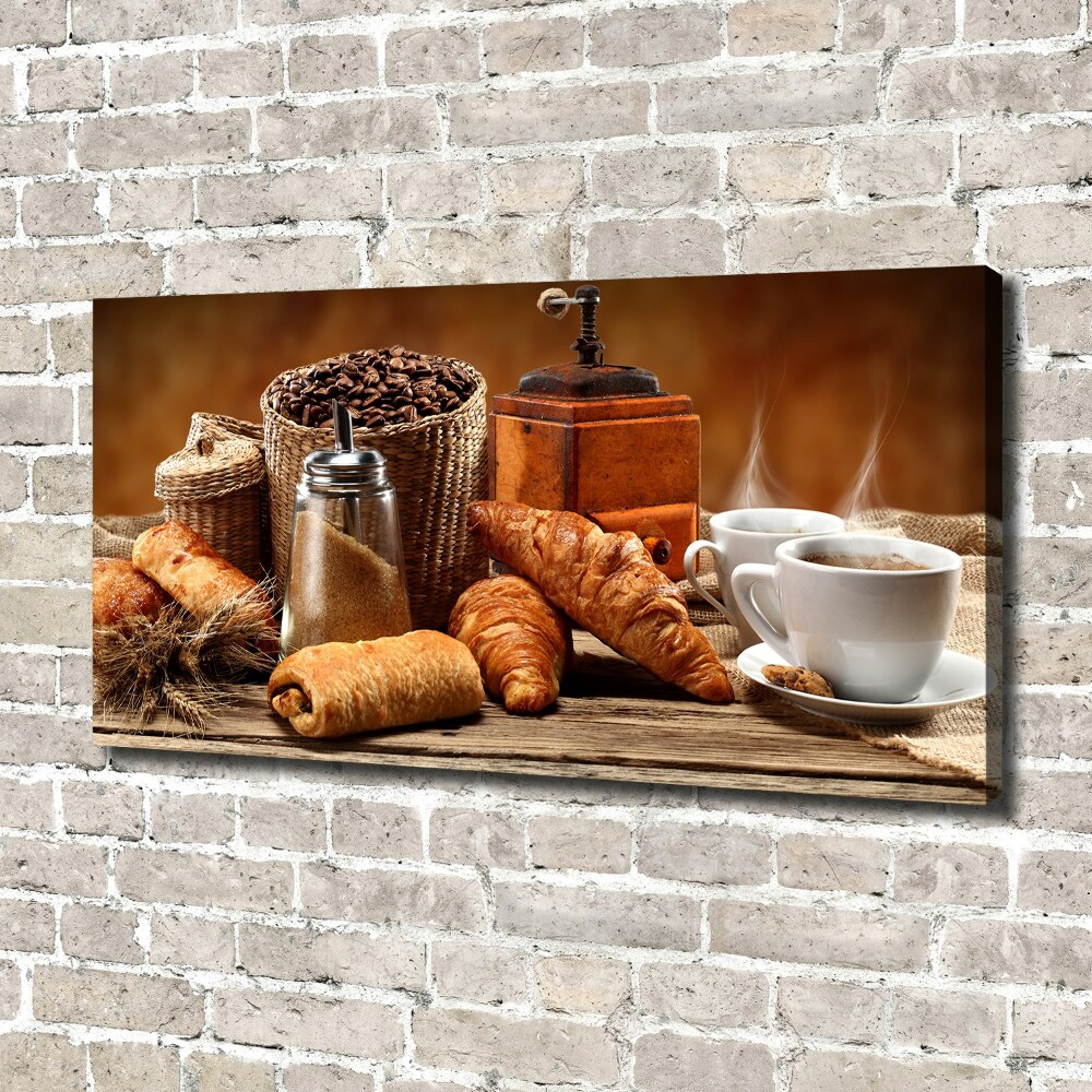 Canvas wall art Breakfast