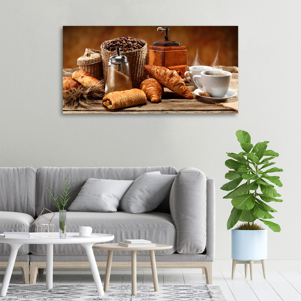 Canvas wall art Breakfast