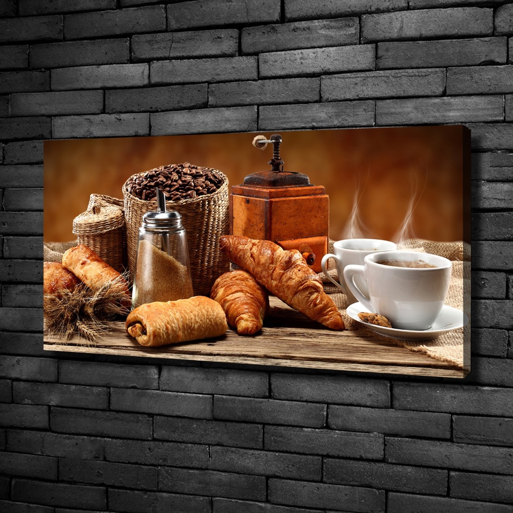 Canvas wall art Breakfast