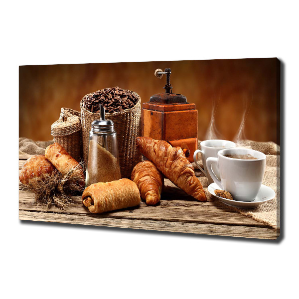 Canvas wall art Breakfast