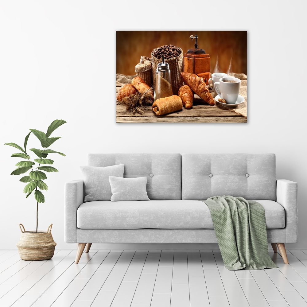 Canvas wall art Breakfast