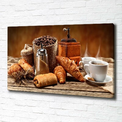 Canvas wall art Breakfast