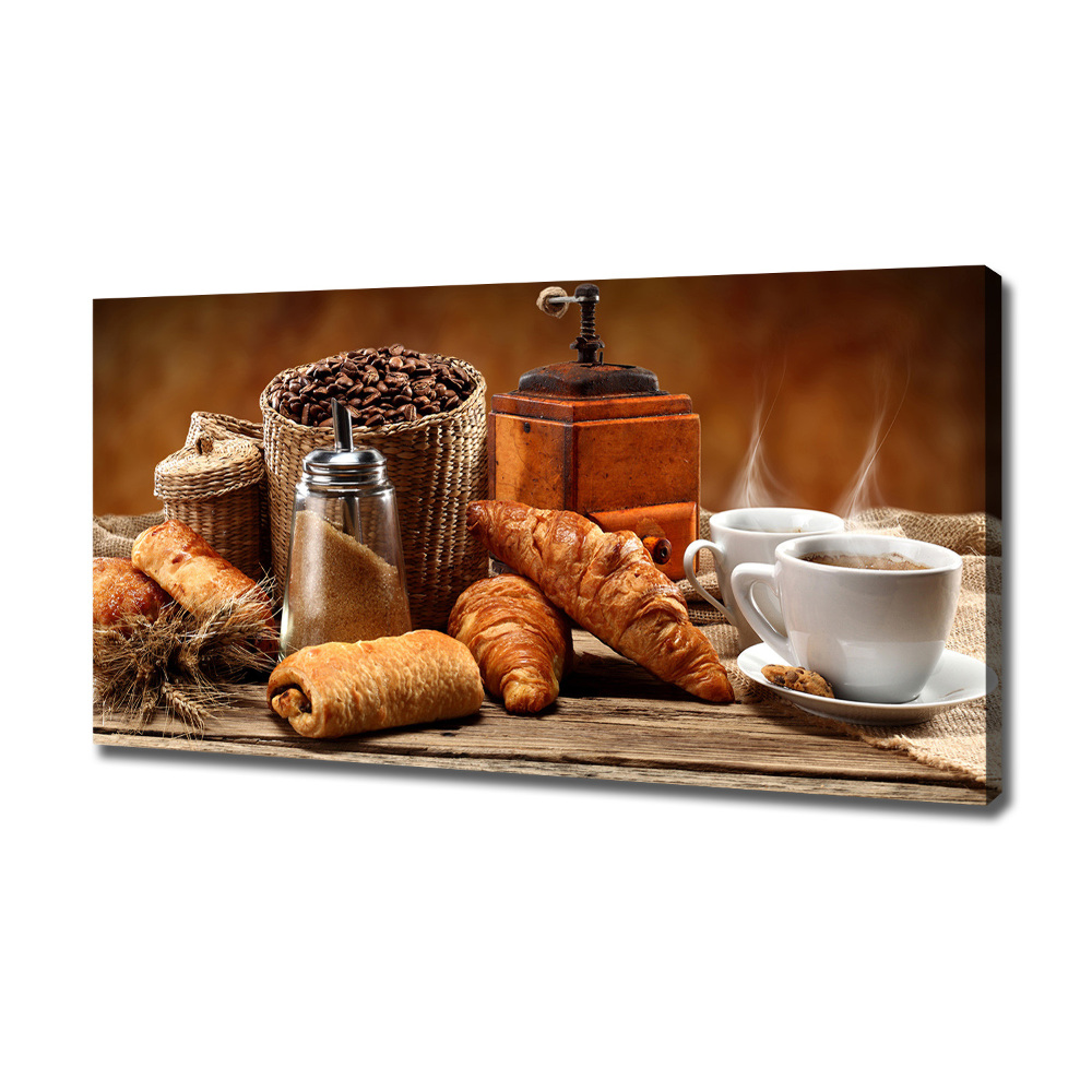 Canvas wall art Breakfast