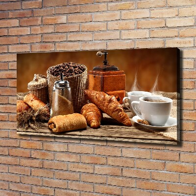 Canvas wall art Breakfast