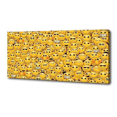 Canvas wall art Emoticons