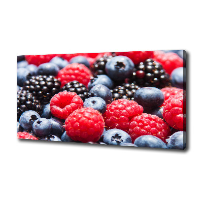 Canvas wall art Forest fruits