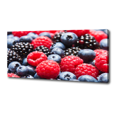 Canvas wall art Forest fruits