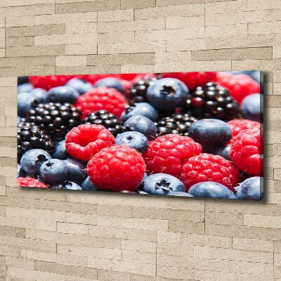 Canvas wall art Forest fruits