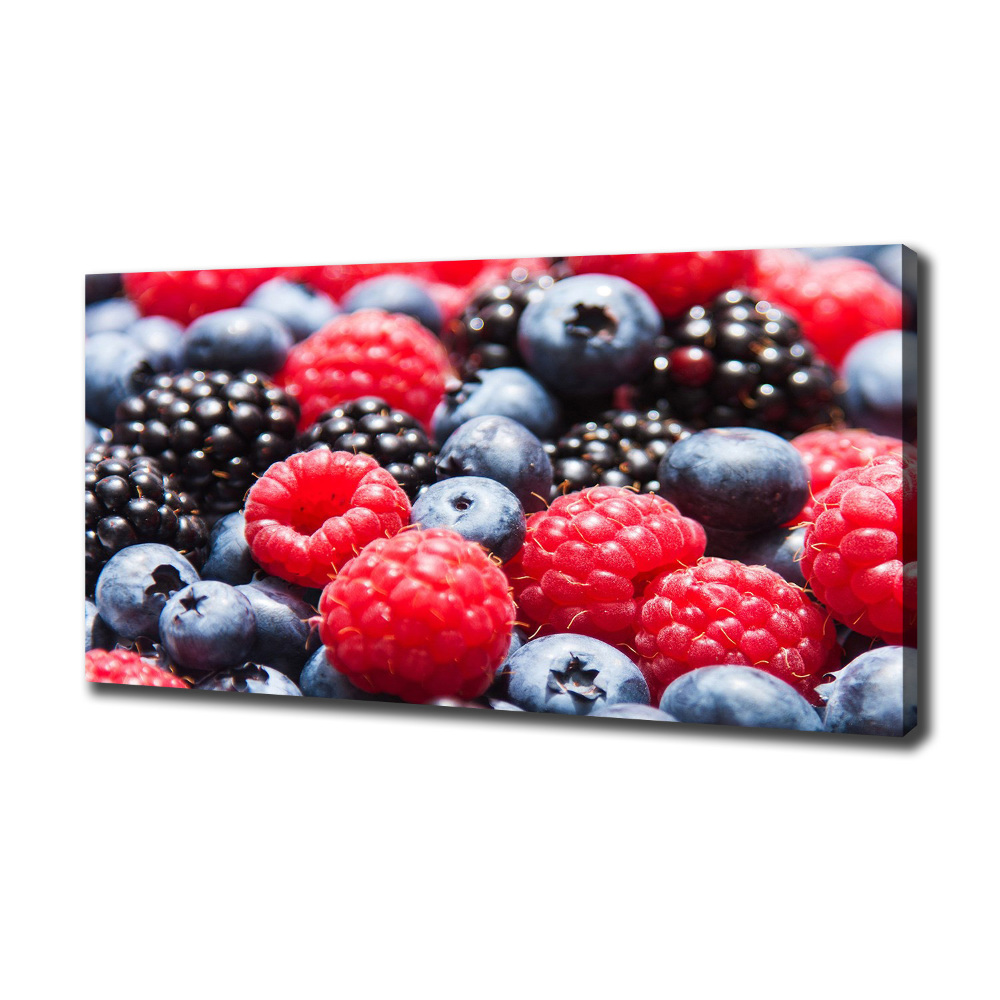 Canvas wall art Forest fruits