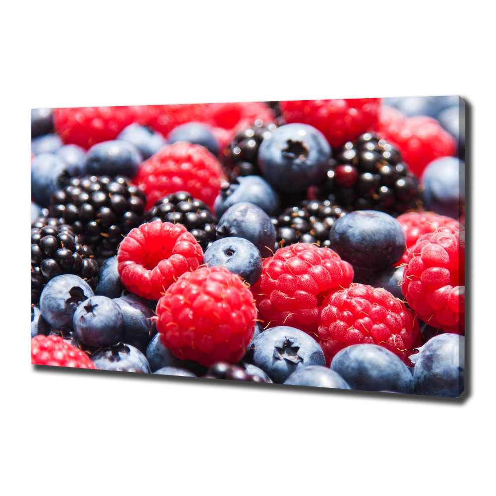 Canvas wall art Forest fruits