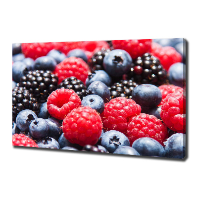 Canvas wall art Forest fruits