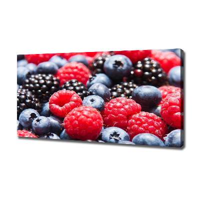 Canvas wall art Forest fruits