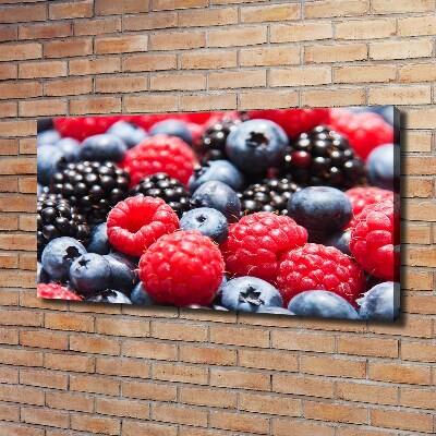 Canvas wall art Forest fruits