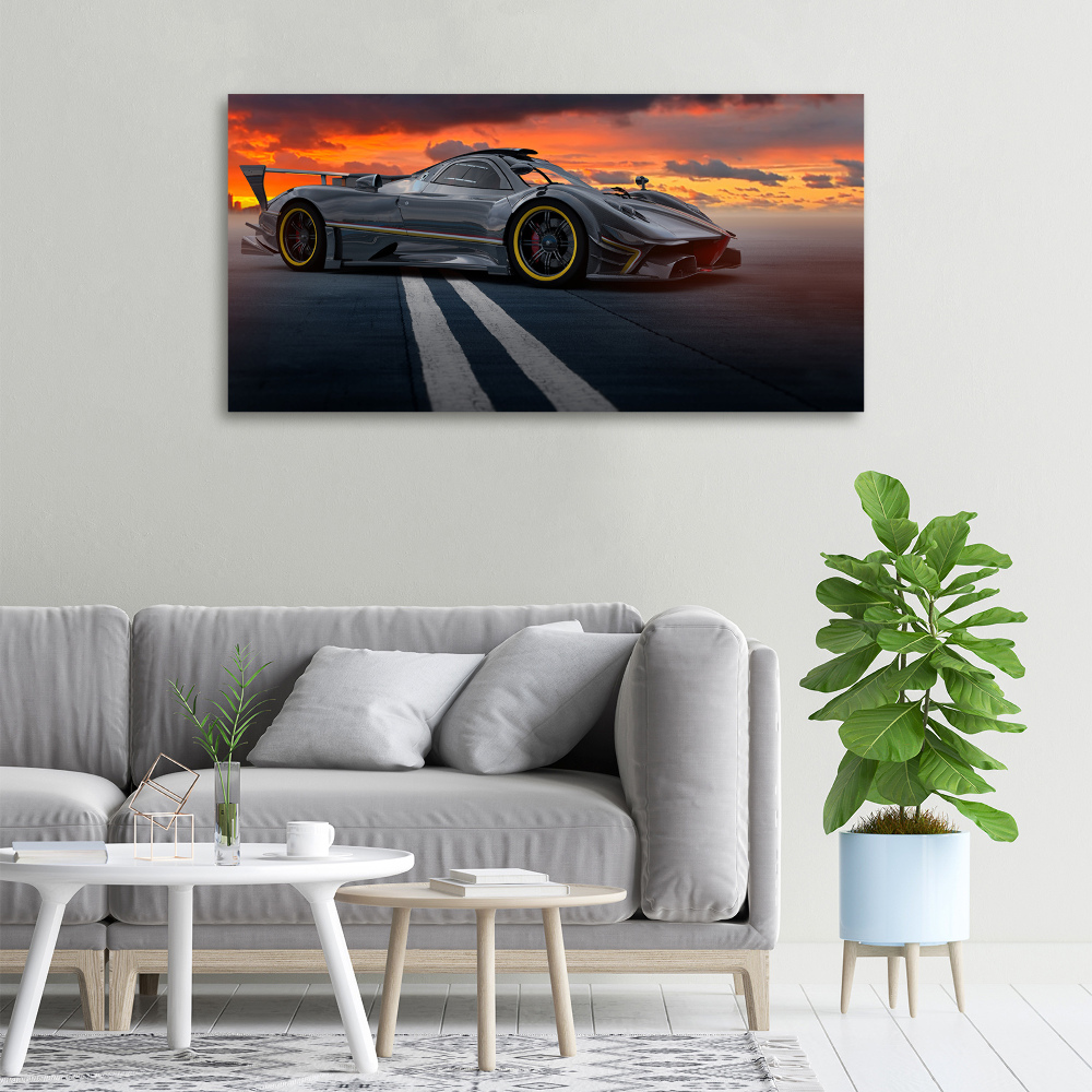 Canvas wall art Racer