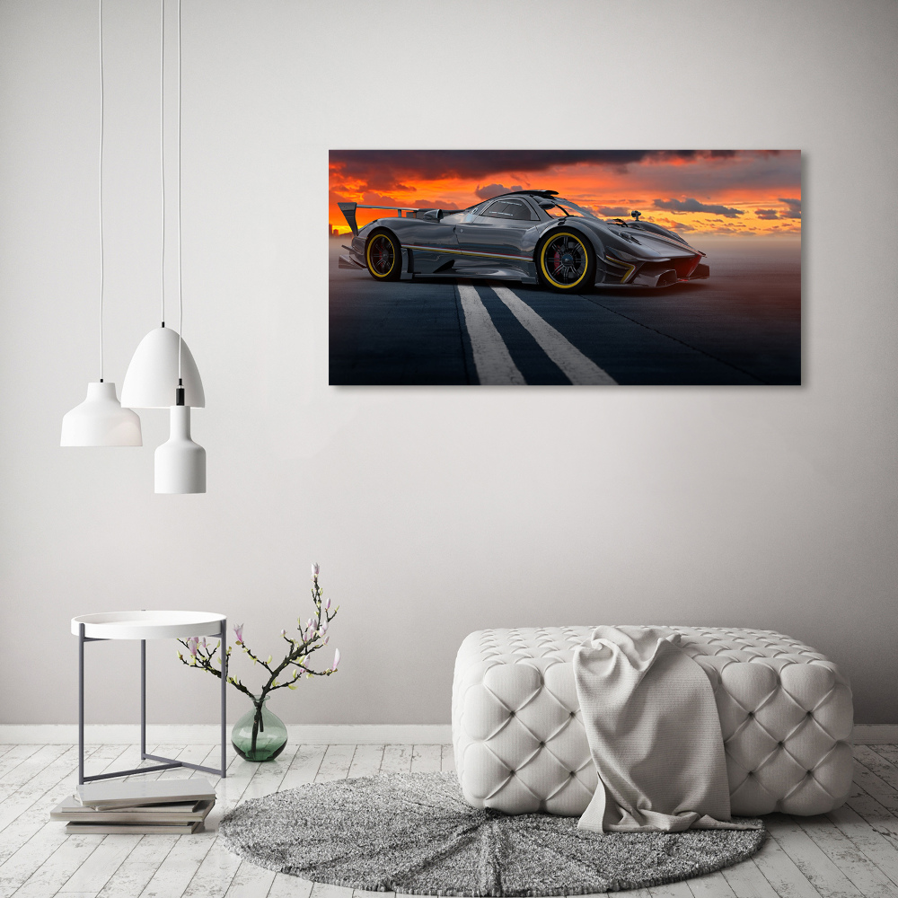 Canvas wall art Racer