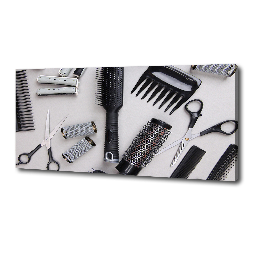 Canvas wall art Hairdresser