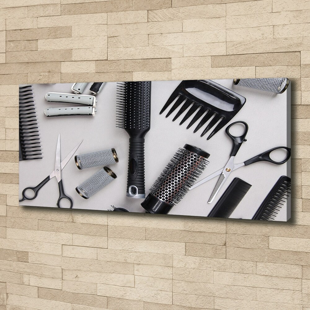 Canvas wall art Hairdresser